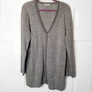Isaac Mizrahi | Animal Print Cardigan